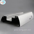 custom black cnc electronic motor extrusion aluminum shell